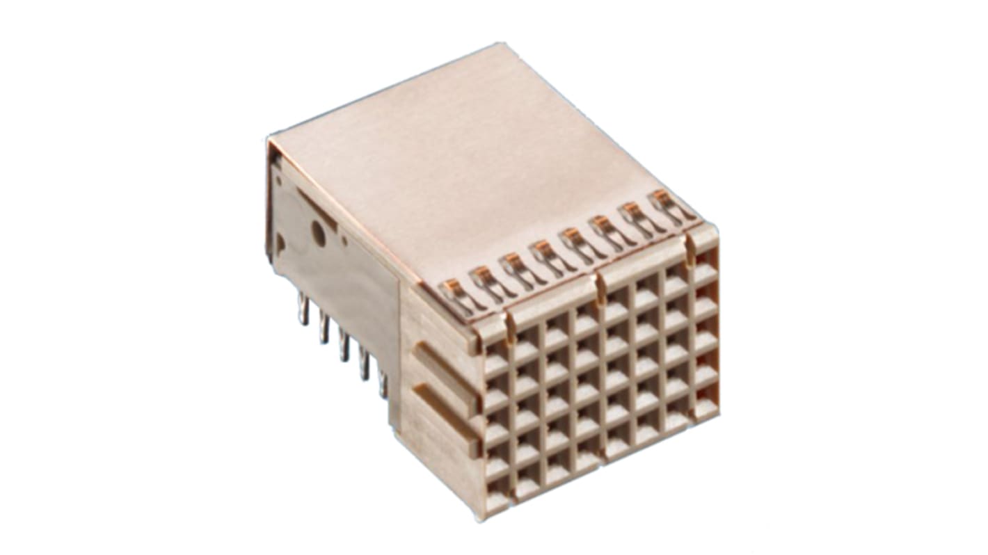 ERNI, ERmet 2mm Pitch Hard Metric Type C Backplane Connector, Male, Vertical, 11 Column, 7 Row, 55 Way