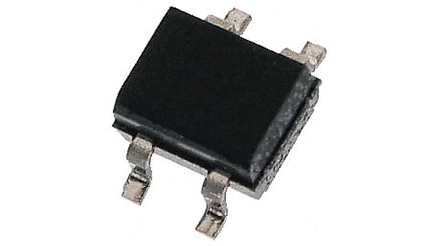 HY Electronic Corp Brückengleichrichter, 1-phasig 500mA 600V SMD 1V SOIC 4-Pin 500μA Siliziumverbindung