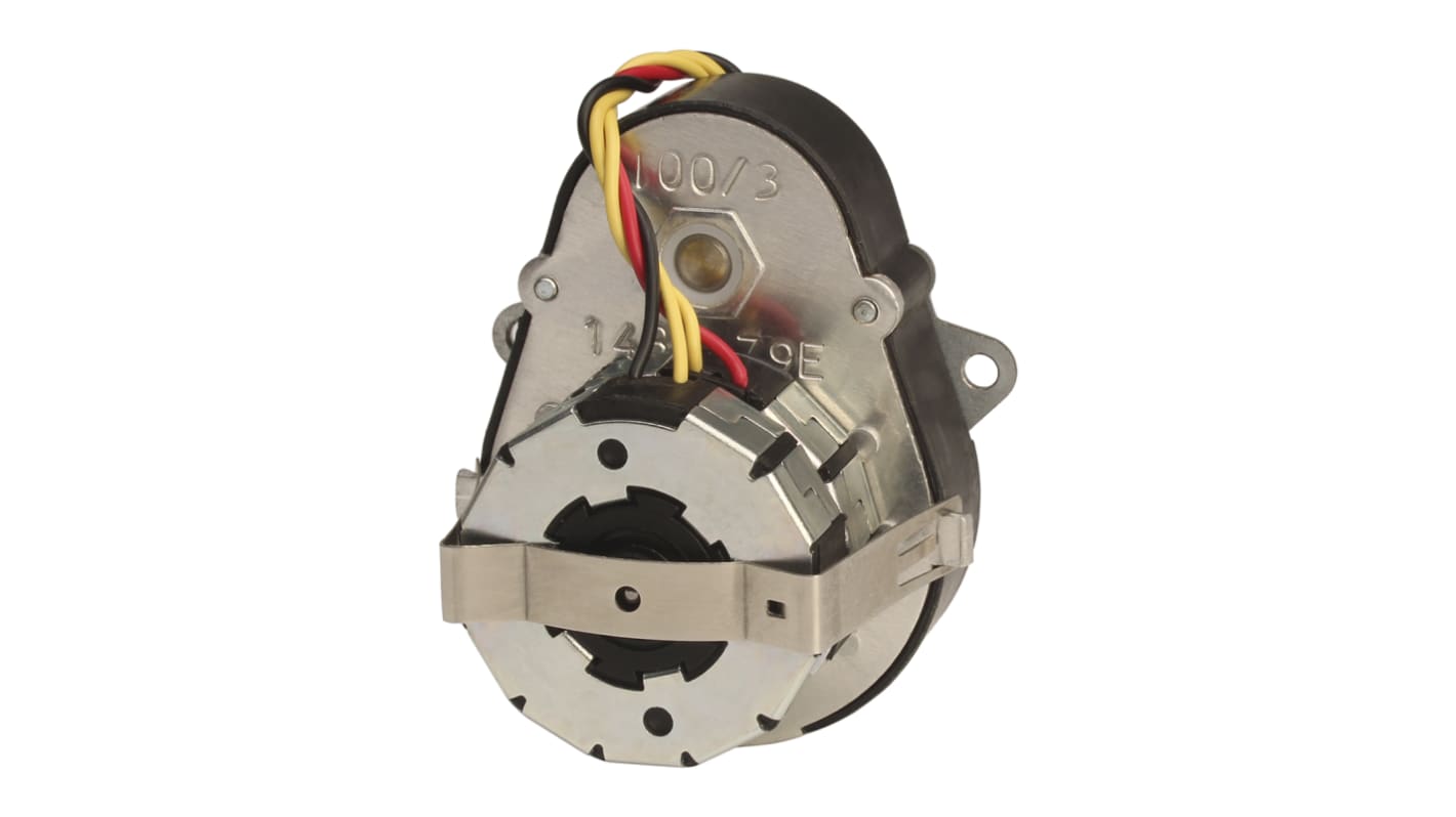 RS PRO Reversible Synchronous Geared AC Geared Motor, 1.5 W, 1 Phase, 1 Pole, 240 V