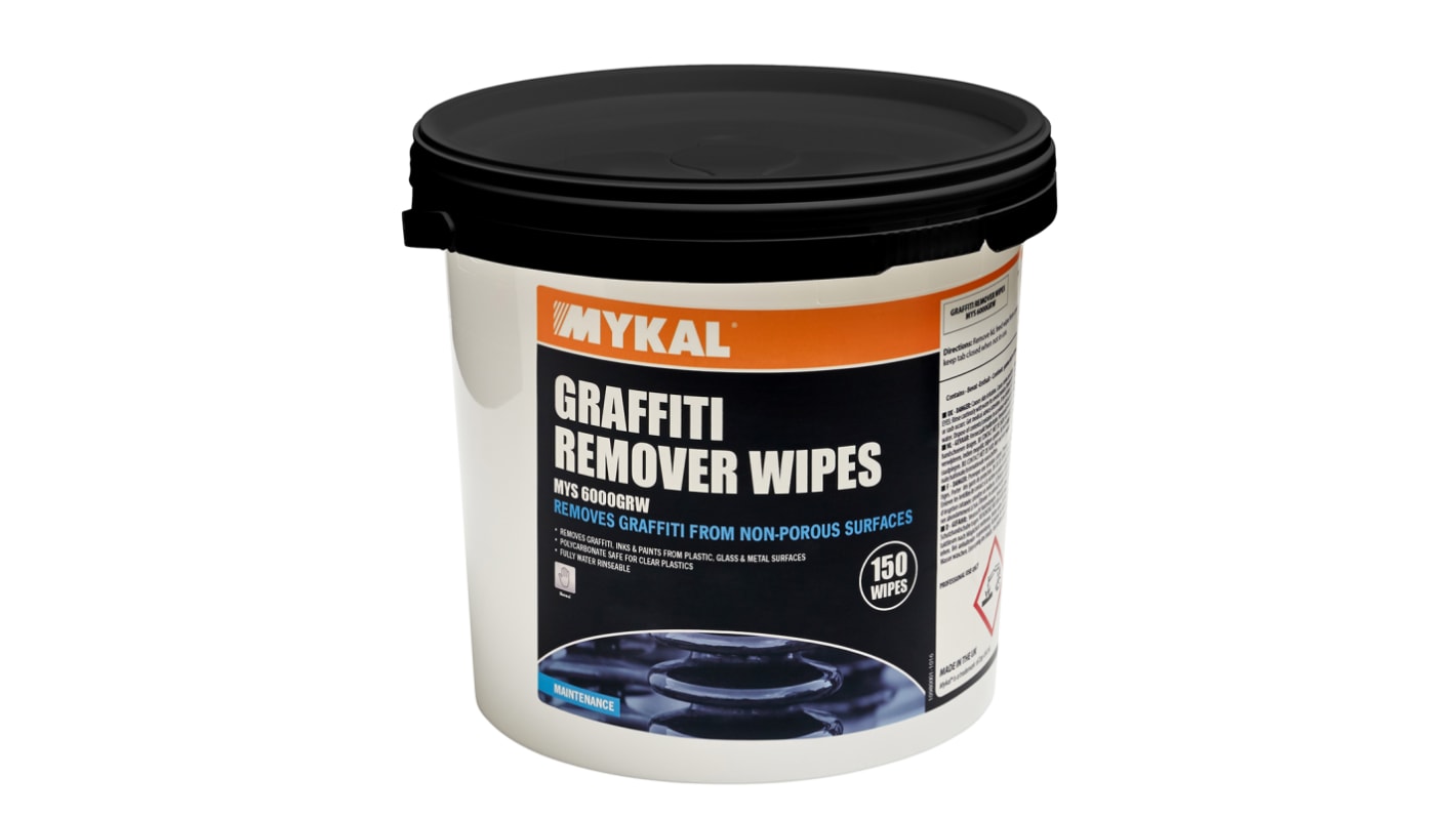 Mykal Industries 150 wipes Graffiti Remover