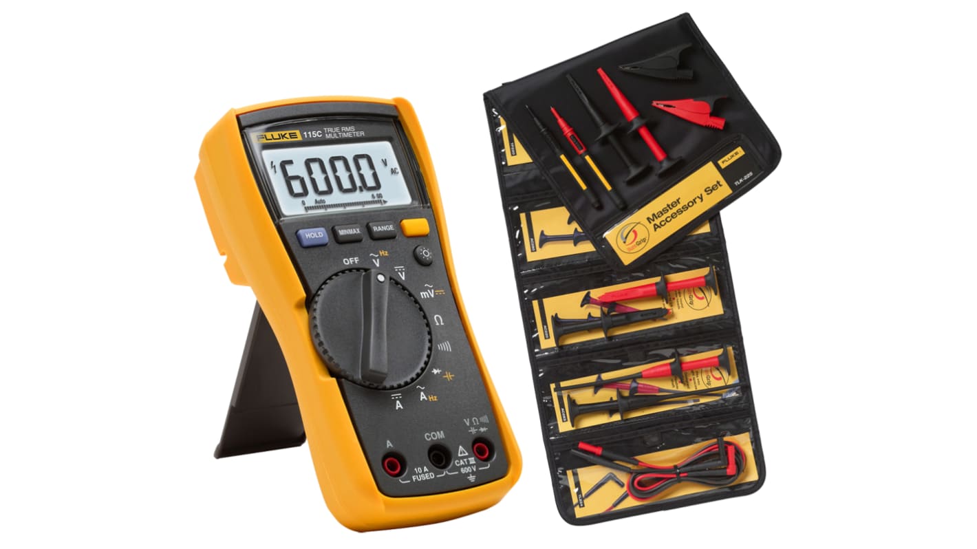 Fluke 115 / TLK-225 Multimeter Elektro, Elektronik 84 x 46 x 167mm