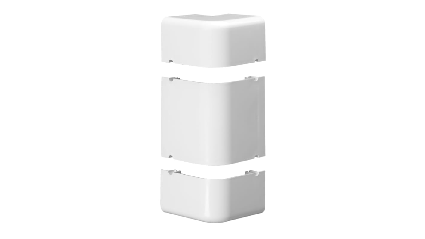 Schneider Electric Kabelkanal tilbehør uPVC Udvendig vinkel Ultimate 150 x 60mm