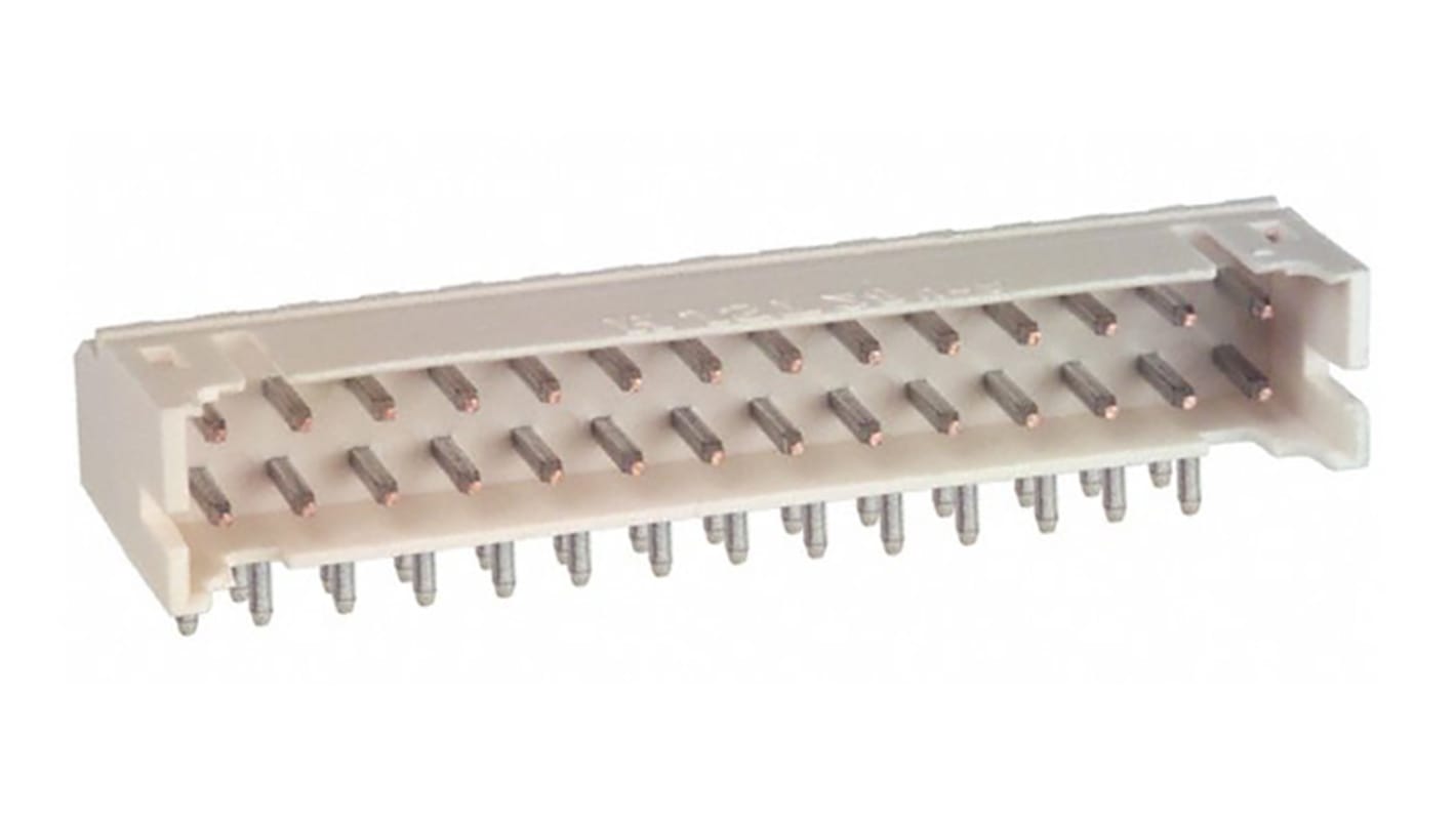 JST 28p双排排针 直角线对板连接器, 2.0mm间距, 3.0A, 250.0 V, THT安装, PHD系列