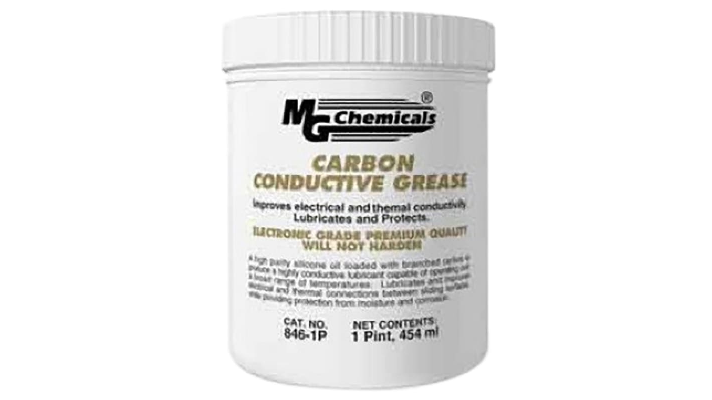 MG Chemicals Carbon Conductive 846 Grasso al silicone da 454 ml, col. Nero