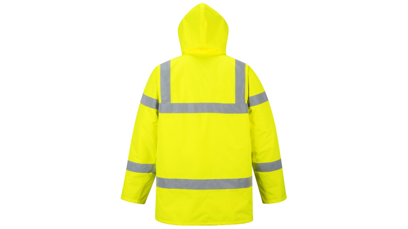 RS PRO Yellow Men Hi Vis Jacket, 3XL