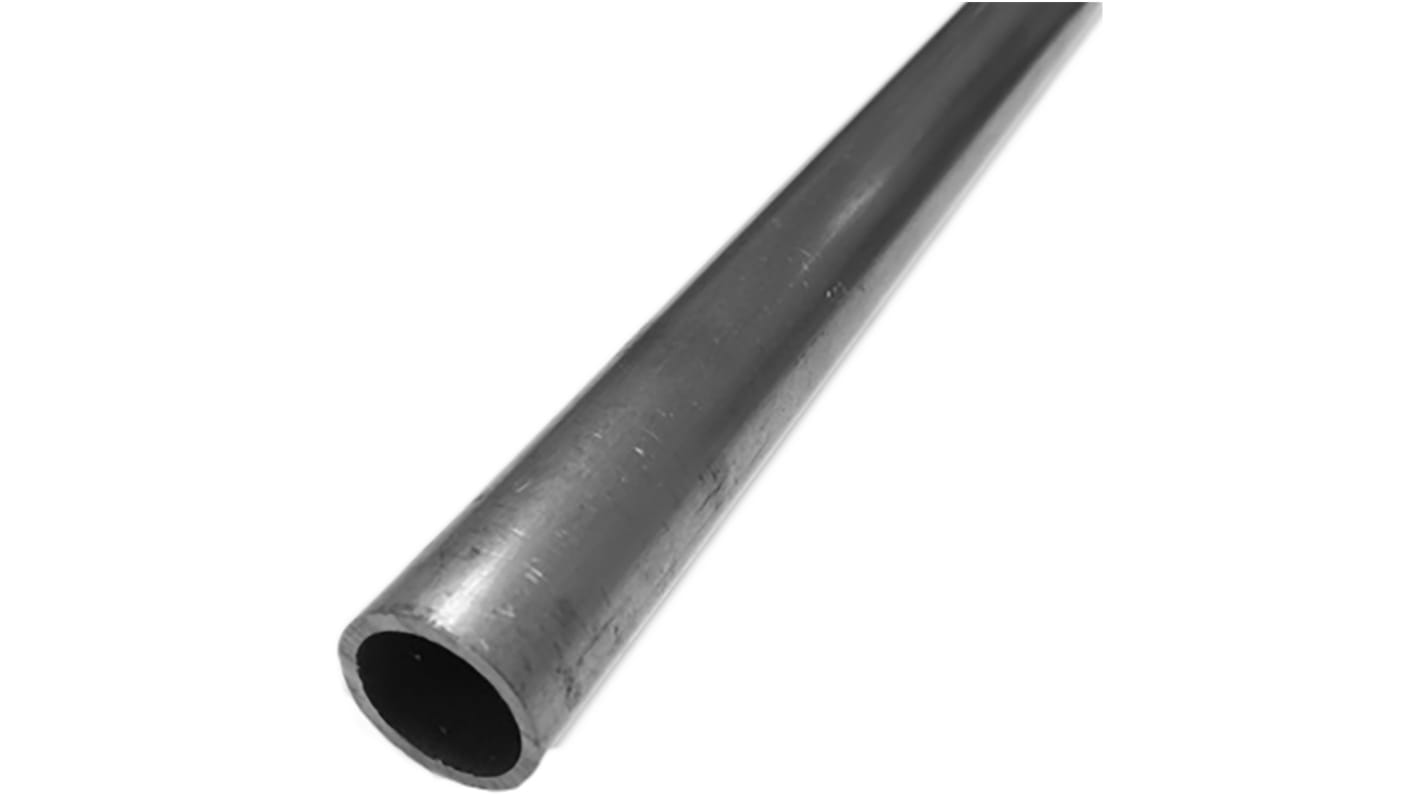 Round Aluminium Metal Tube, 10mm OD, 1m L, 10mm H, 1mm Thickness