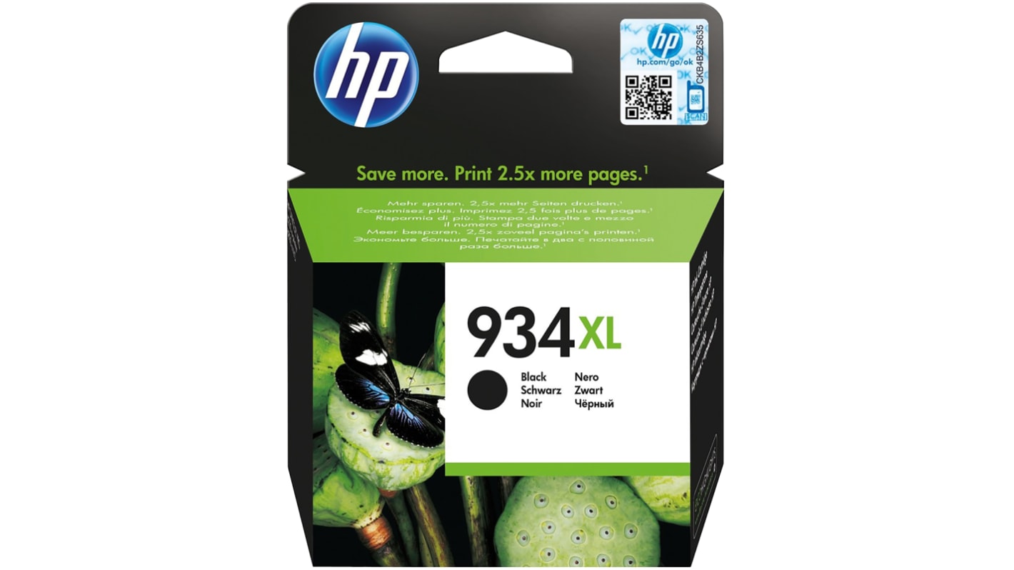 Hewlett Packard 934XL Black Ink Cartridge