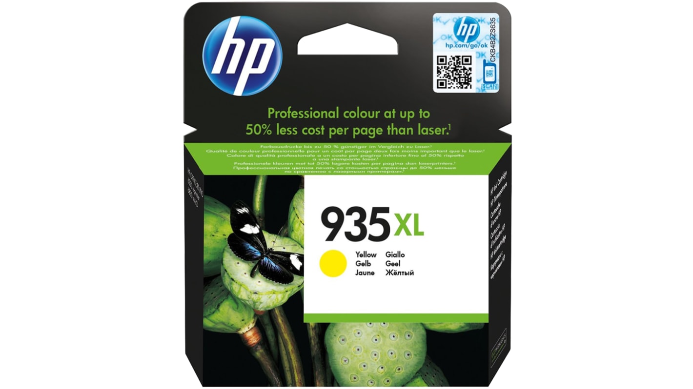 Hewlett Packard 935XL Yellow Ink Cartridge