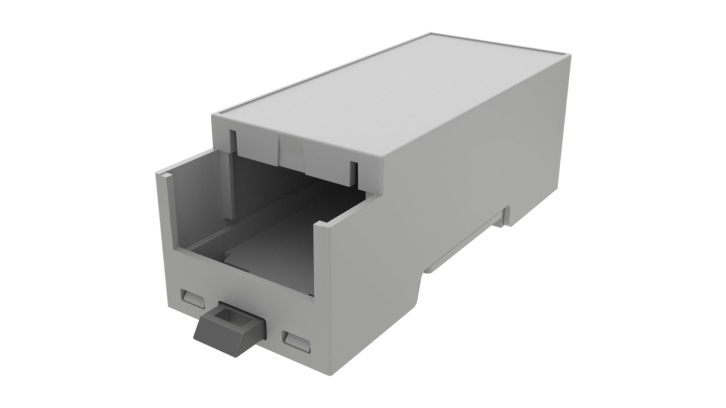 Contenitore guida DIN Italtronic serie 2M XTS Compact, Grigio, ABS, 90 x 32.2mm