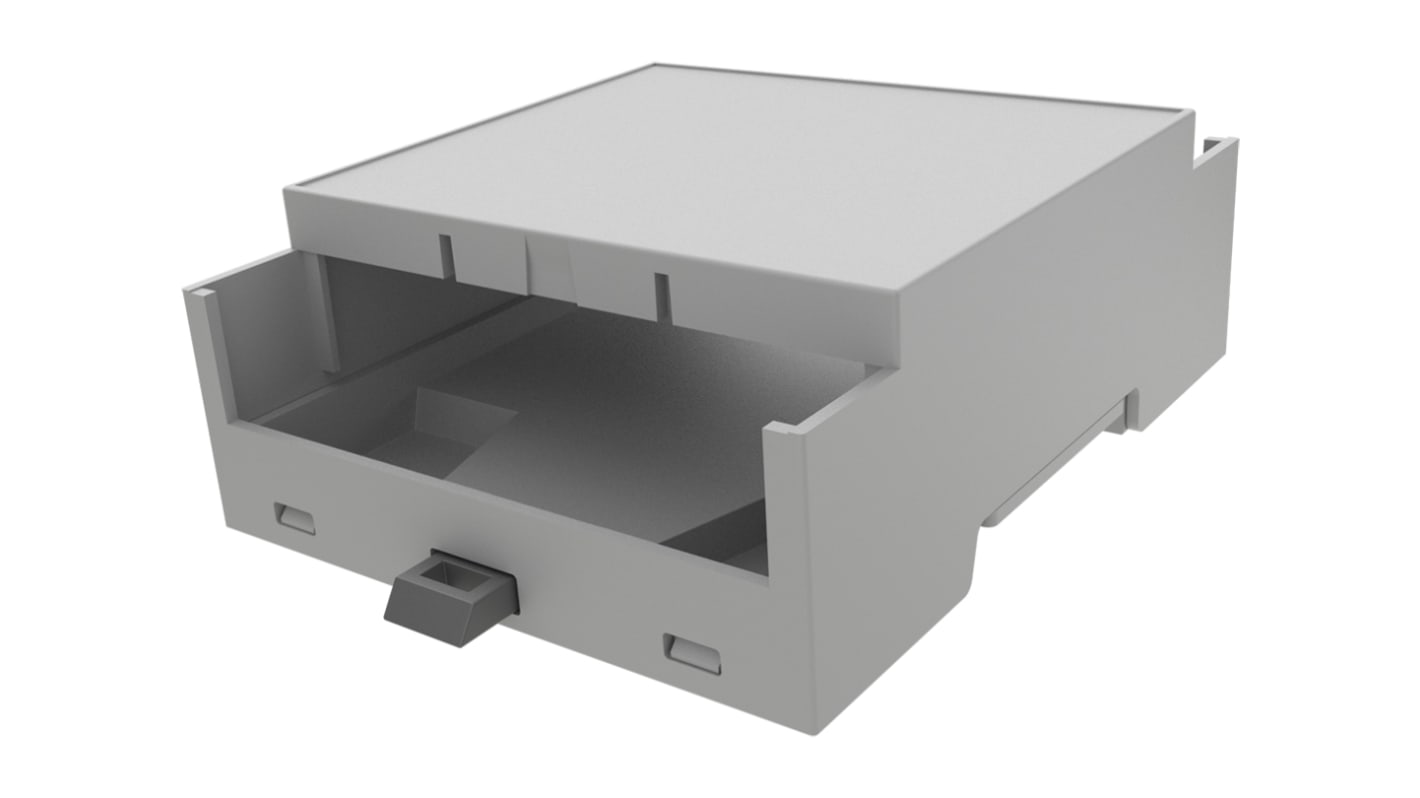 Italtronic DIN-Schienengehäuse, 90 x 32.2mm, Geh.Mat. ABS, Grau, DIN-Schienengehäuse, Serie 4M XTS Compact