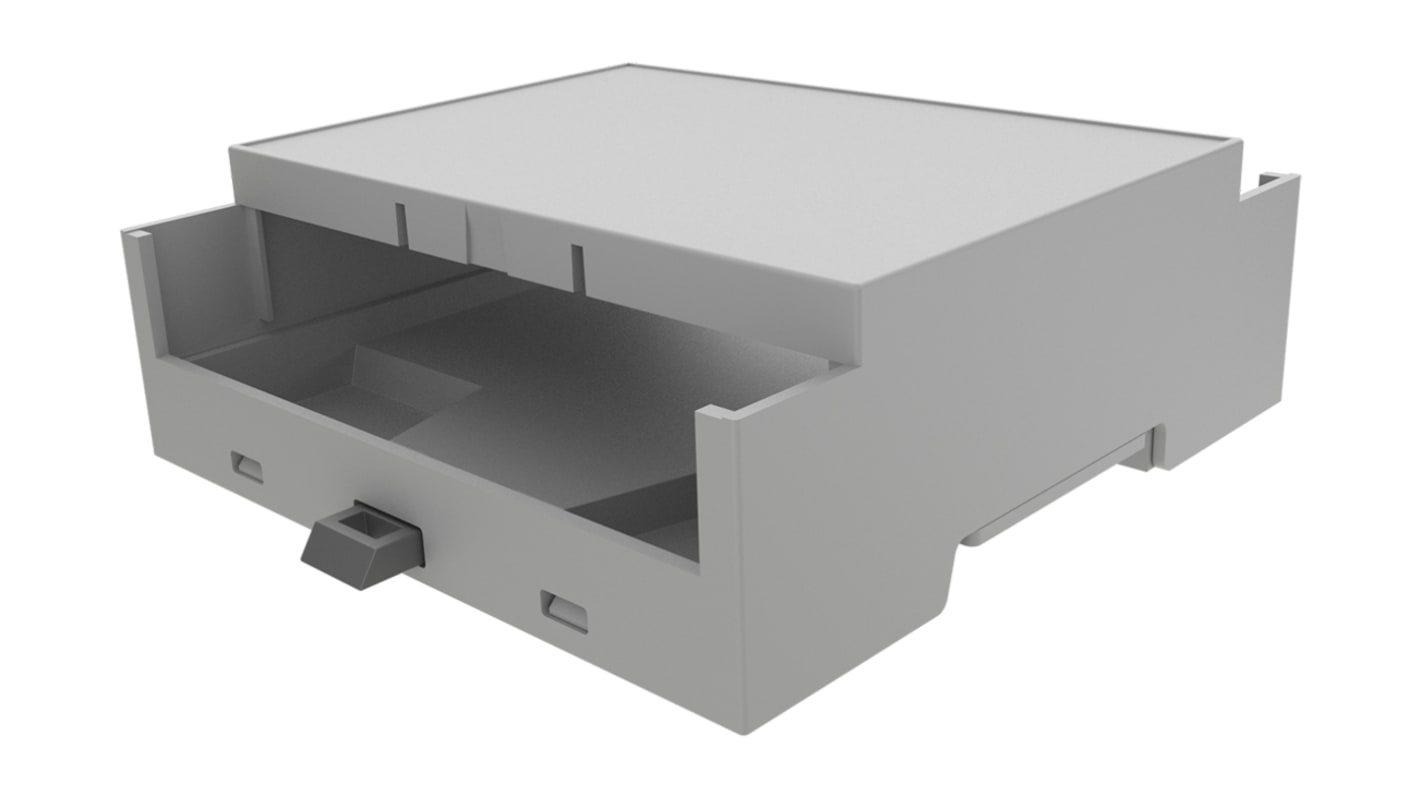 Italtronic DIN-Schienengehäuse, 90 x 32.2mm, Geh.Mat. ABS, Grau, DIN-Schienengehäuse, Serie 5M XTS Compact