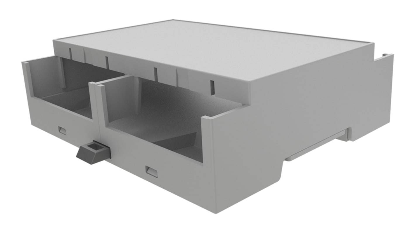 Italtronic DIN Rail Enclosure Enclosure Type 6M XTS Compact Series , 90 x 32.2mm, ABS DIN Rail Enclosure