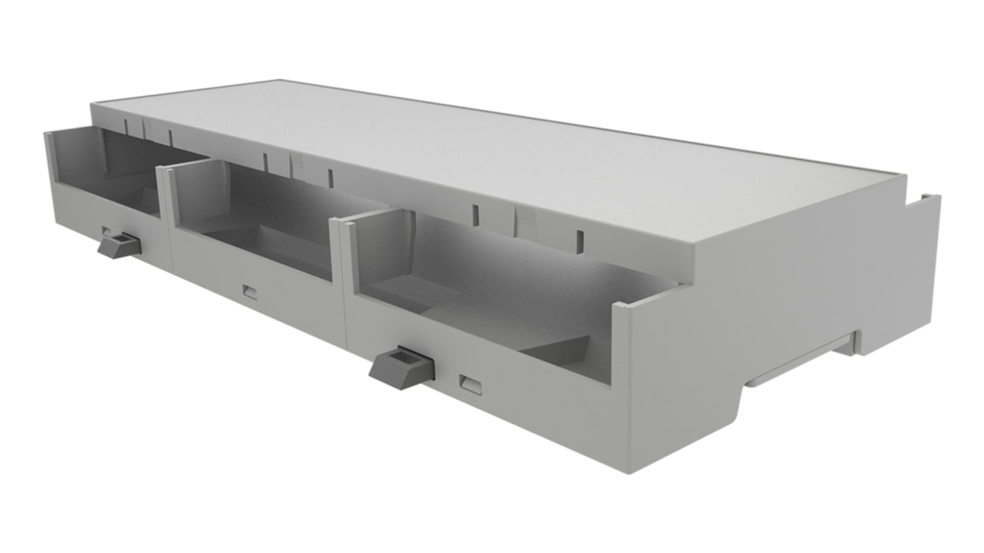 Boîtier pour rail DIN Italtronic 12M XTS Compact, Dimensions 90 x 32.2mm