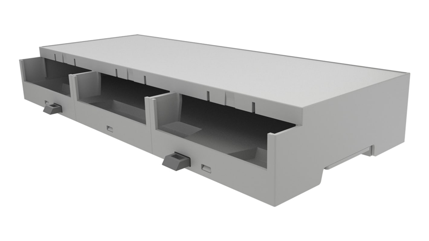 Boîtier pour rail DIN Italtronic 12M XTS Compact, Dimensions 90 x 32.2mm