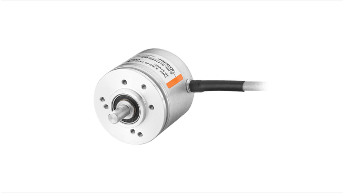 Kübler KIS40 Series Incremental Incremental Encoder, 360 ppr, Push Pull Signal, Solid Type, 6mm Shaft