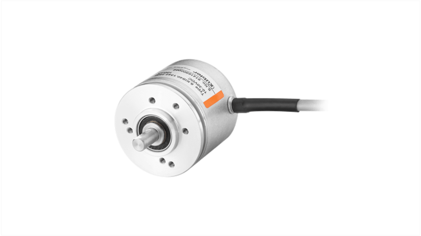 Kubler KIS40 Series Incremental Incremental Encoder, 1024 ppr, Push Pull Signal, Solid Type, 6mm Shaft