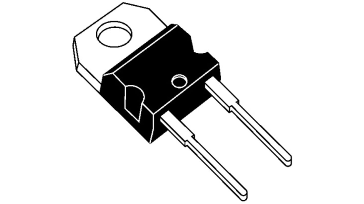 Vishay THT Schottky Diode, 60V / 16A, 2-Pin TO-220AC