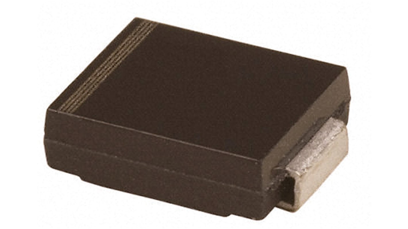 Diodo TVS Vishay, Unidirezionale, , SMD, bloccaggio 58.1V, breakdown 40V, DO-214AA (SMB)