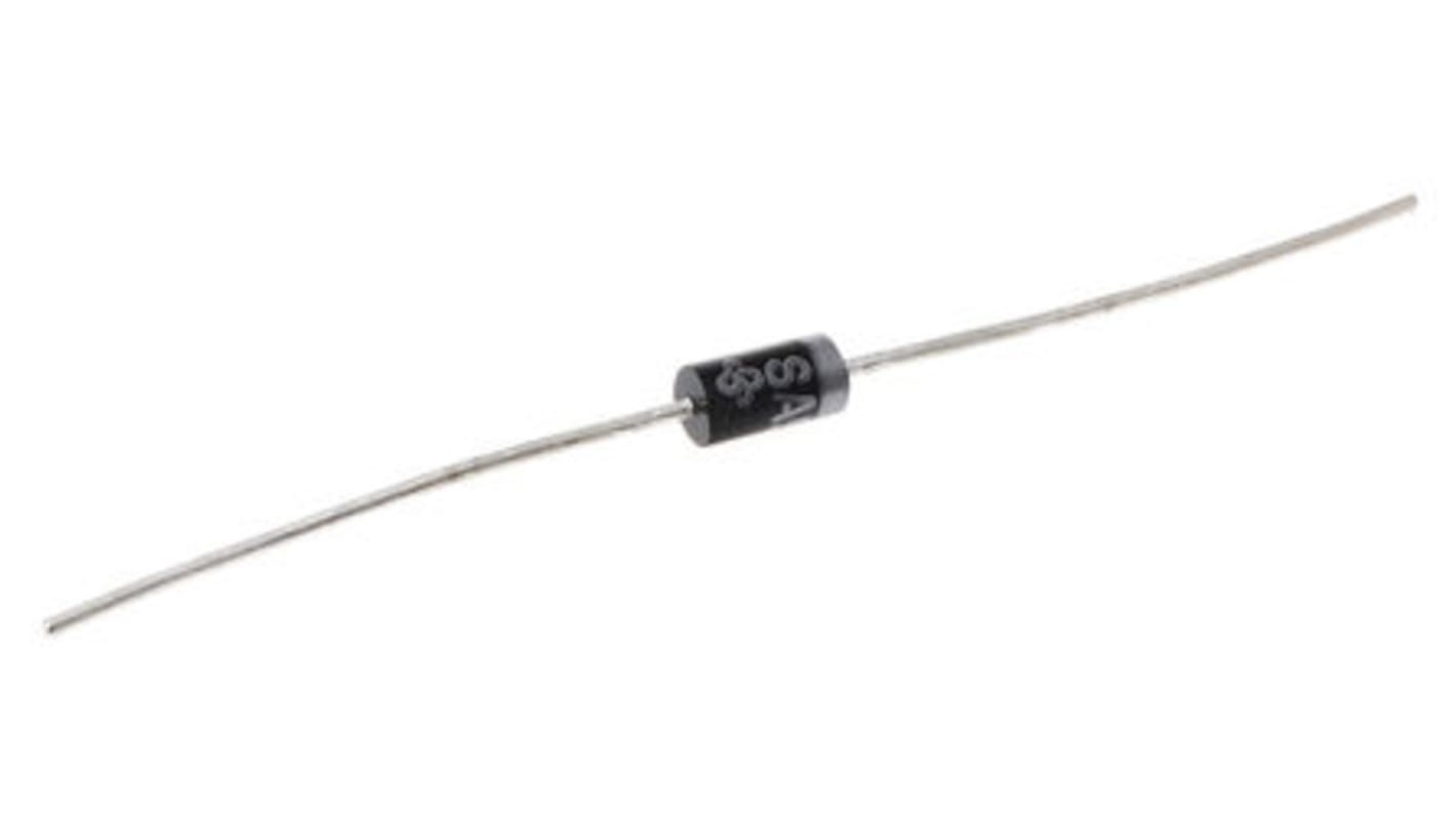 Vishay SA5.0A-E3/54, Uni-Directional TVS Diode, 500W, 2-Pin DO-15