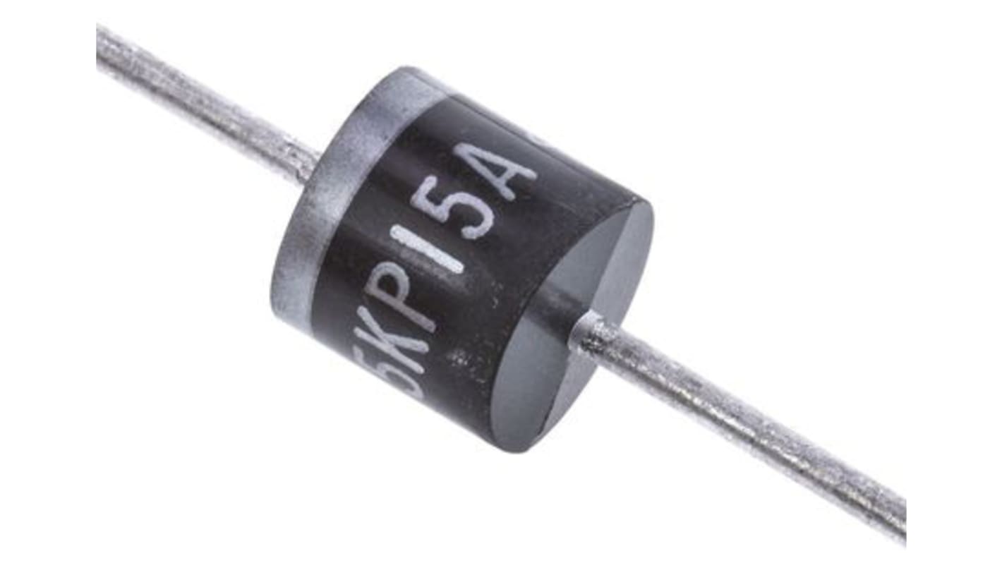 Vishay 5KP15A-E3, Uni-Directional TVS Diode, 5000W, 2-Pin P600