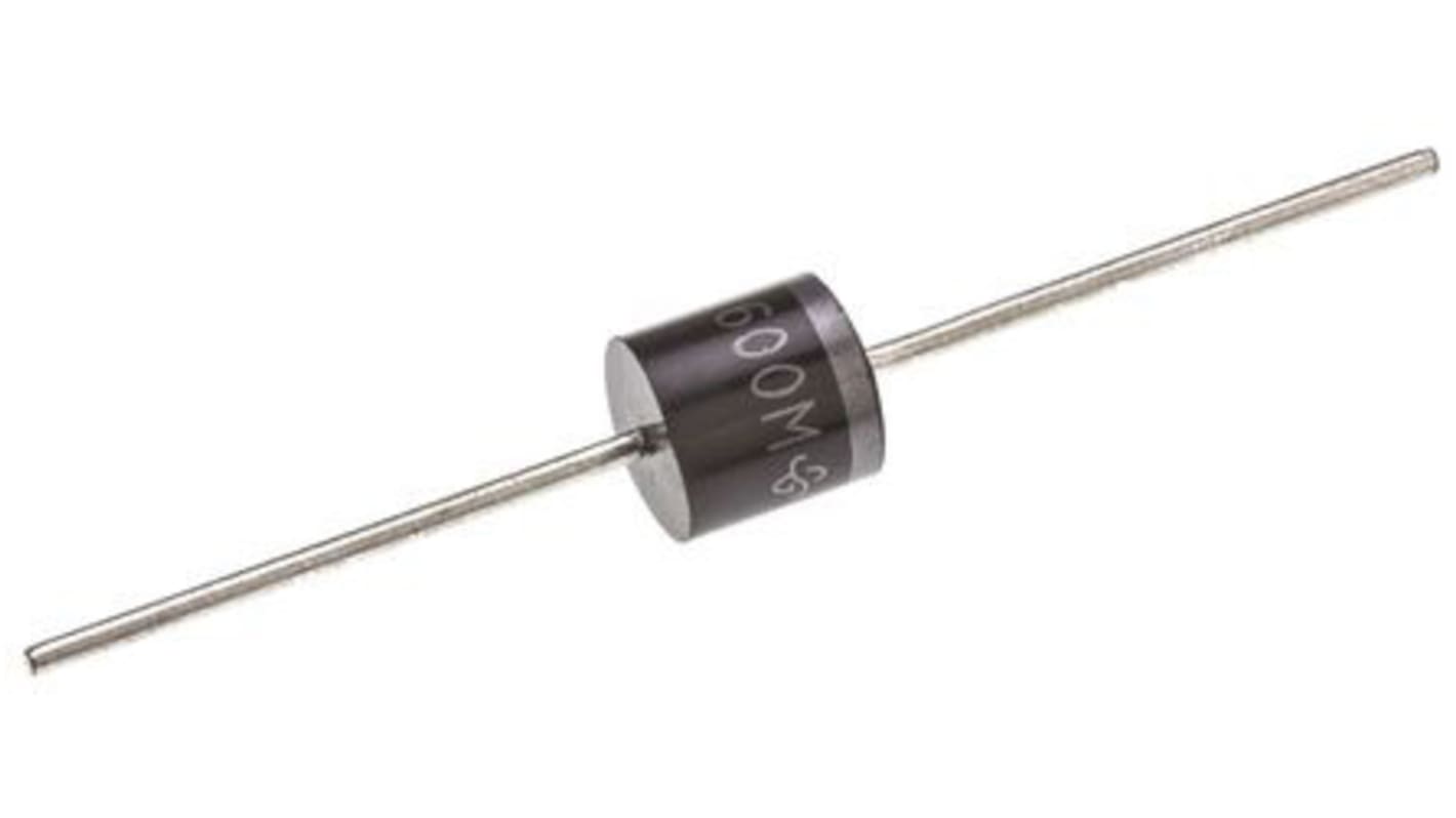 Vishay 1000V 6A, Rectifier Diode, 2-Pin P600 P600M-E3