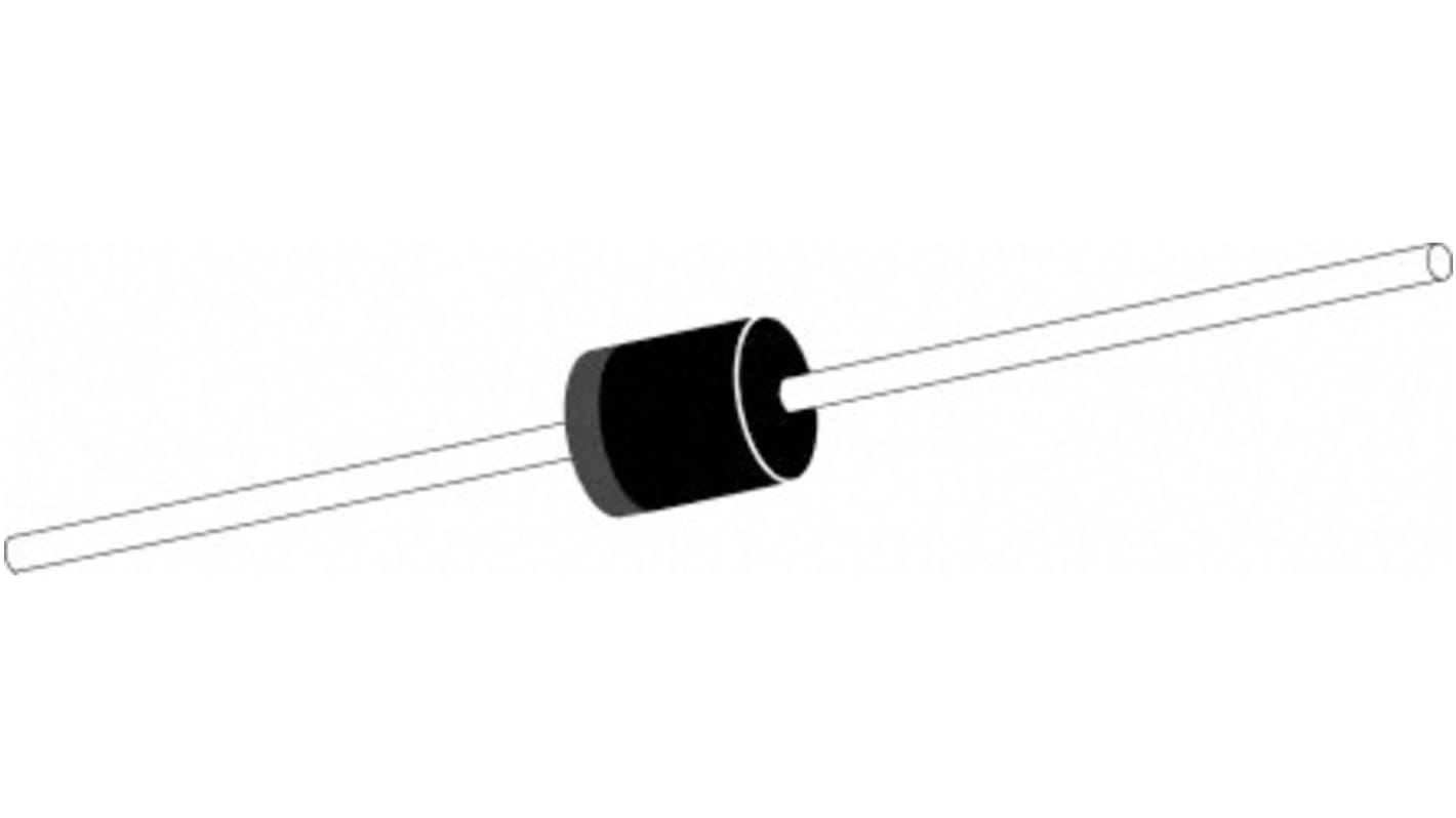 Vishay, TVS-diode, 5000W, Envejs, 53.3V, 33V, 2 ben, P600, 5KP33A-E3/54