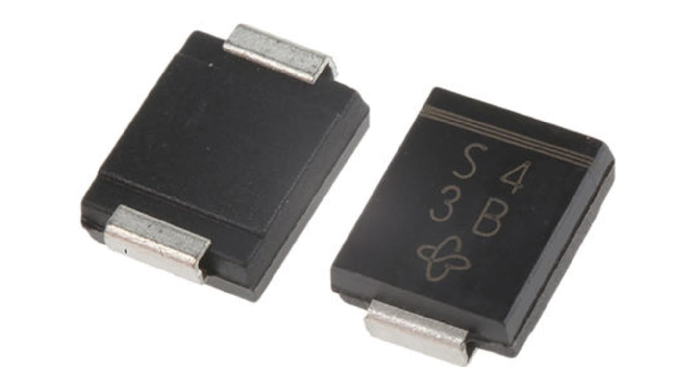Vishay 40V 3A, Schottky Diode, 2-Pin DO-214AB SS34-E3/57T