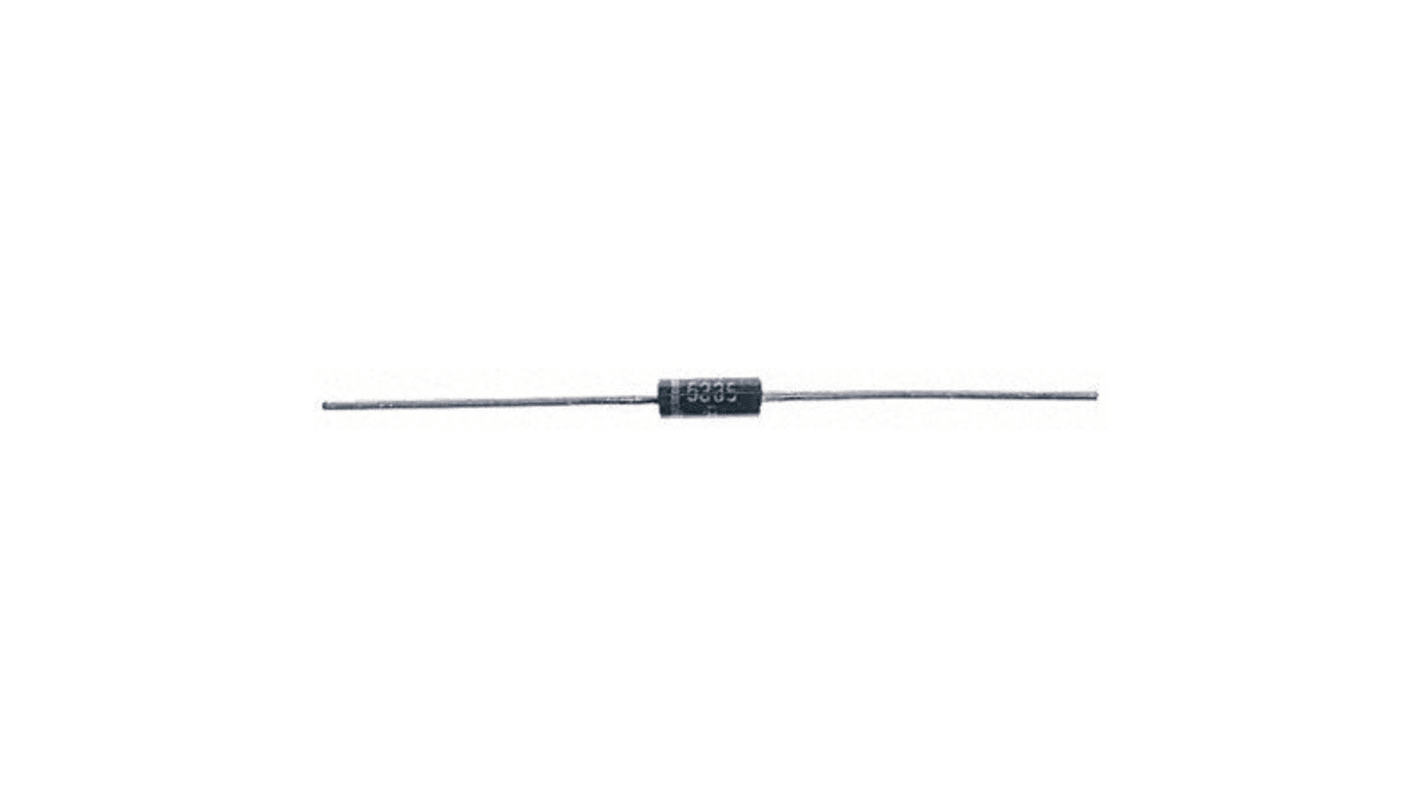 Vishay THT Ultraschneller Gleichrichter Diode , 600V / 1A, 2-Pin DO-204AL