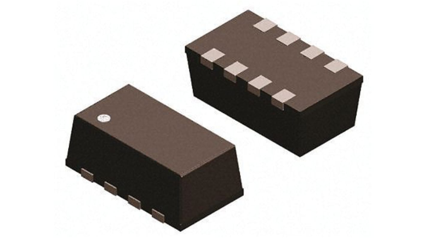 Dual N/P-Channel MOSFET, 3.7 A, 7.2 A, 20 V, 8-Pin PowerPAK ChipFET Vishay SI5517DU-T1-GE3