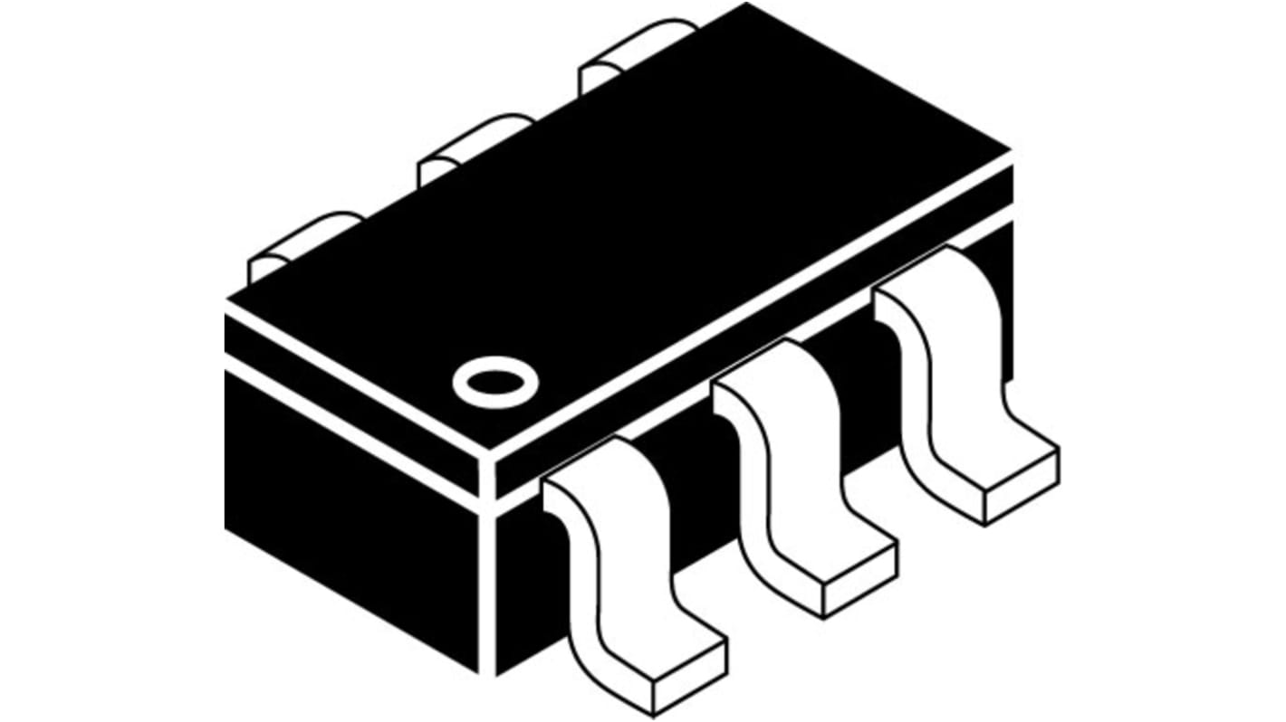 CI driver de LED, AEC-Q101 25 V c.c., 300mA, 6 broches, SC74