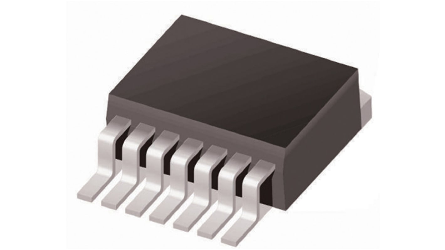 Texas Instruments LM2586S-ADJ/NOPB, Boost Converter, Step Up 3A Adjustable, 200 kHz 7-Pin, TO-263