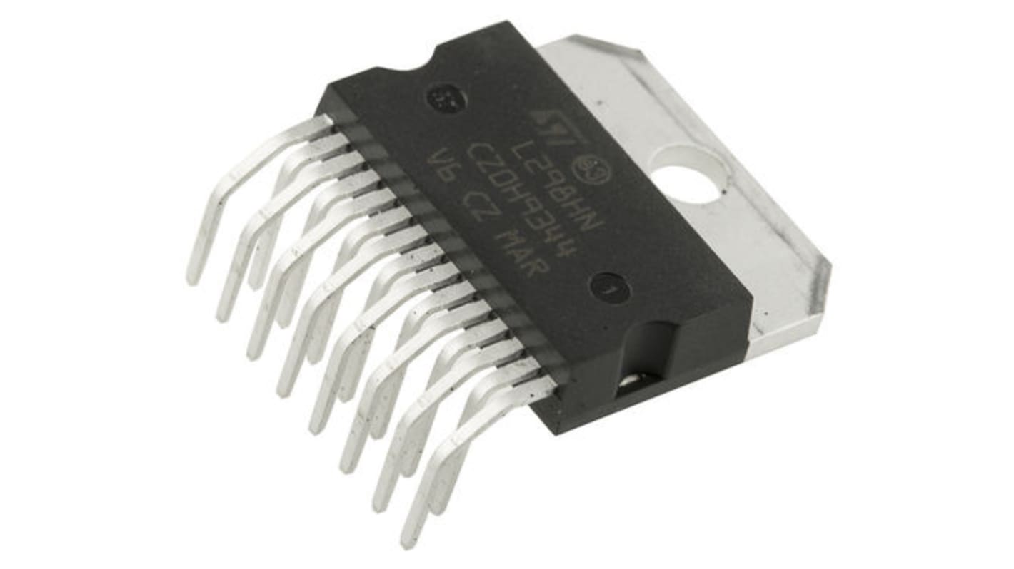 STMicroelectronics L298HN,  Brushed Motor Driver IC, 46 V 4A 15-Pin, MULTIWATT H