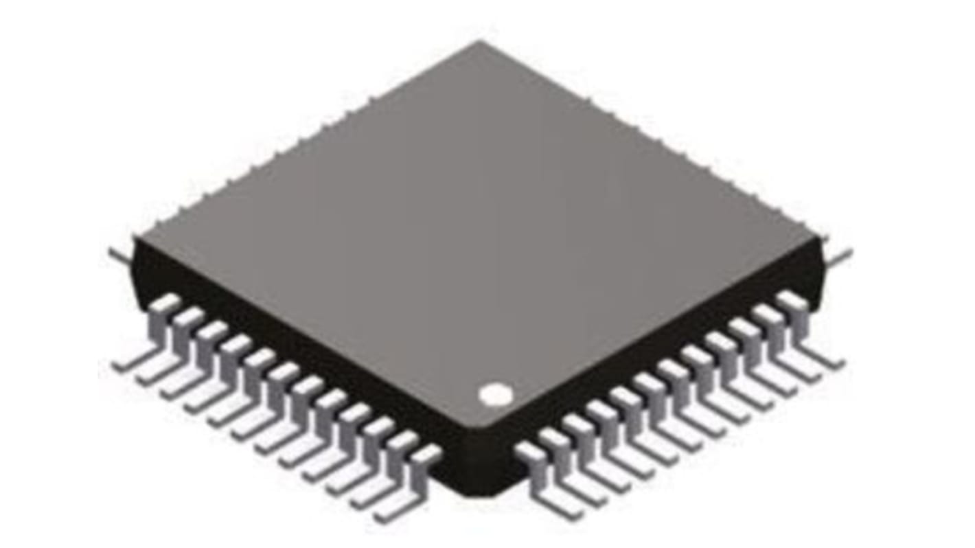 Microcontrôleur, 8bit, 6 Ko RAM, 2,048 ko, 128 ko, 24MHz, LQFP 48, série STM8S