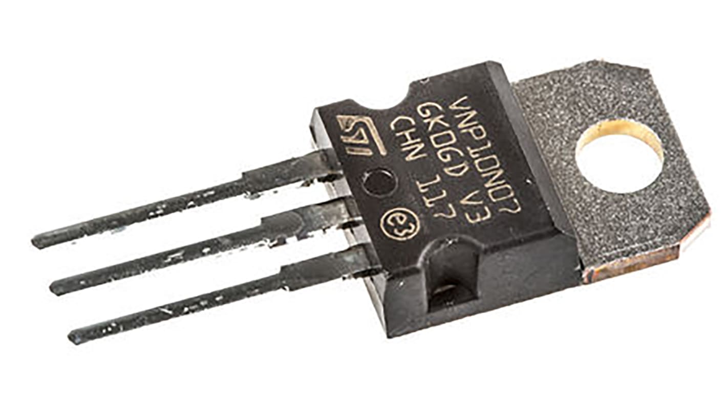 STMicroelectronics Power Switch IC OMNIFET: Leistungs-MOSFET mit vollem Selbstschutz 70 V max. 1 Ausg.