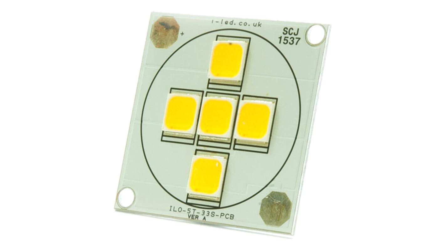 Intelligent LED Solutions ILO-05FF4-23NW-EC211., DURIS S 8 White SCOB LED, 4000K 80CRI