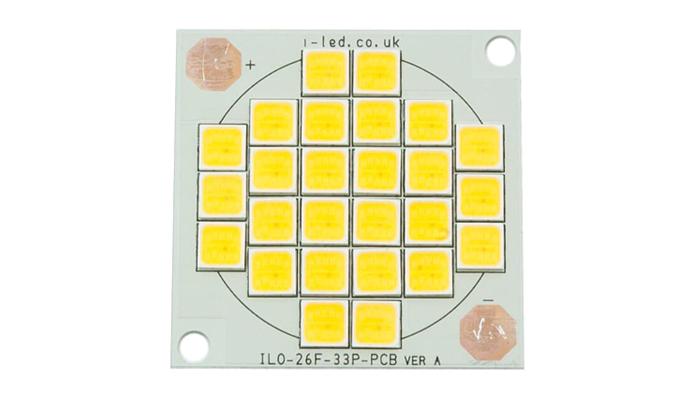 Intelligent LED Solutions ILO-26FF4-33NW-EP211., DURIS S 8 White SCOB LED, 4000K 80CRI