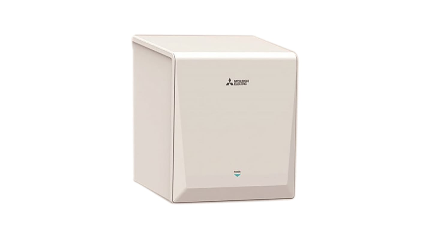 Mitsubishi Automatic ABS, Steel 660 → 740 (Standard) W, 880 → 980 (High Power) W Hand Dryer, 160mm x