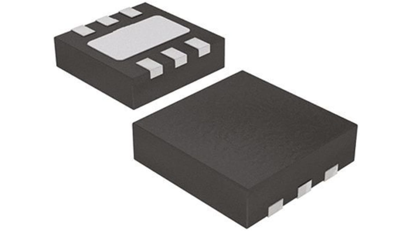 Comparador NCS2202AMUTBG Drenaje Abierto 1-Canales, 0,85 → 6 V 6-Pines UDFN