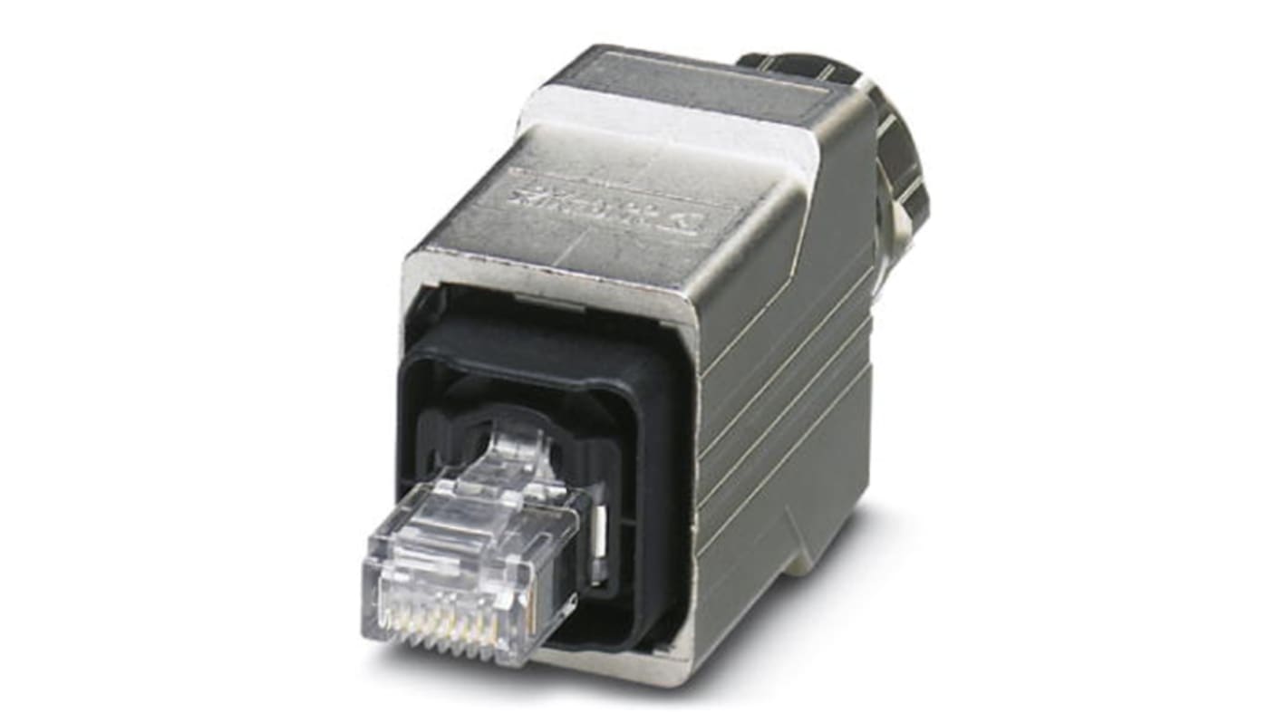 Phoenix Contact QUICKON Series Male RJ45 Connector, Cable Mount, Cat5 Straight 4 -Way
