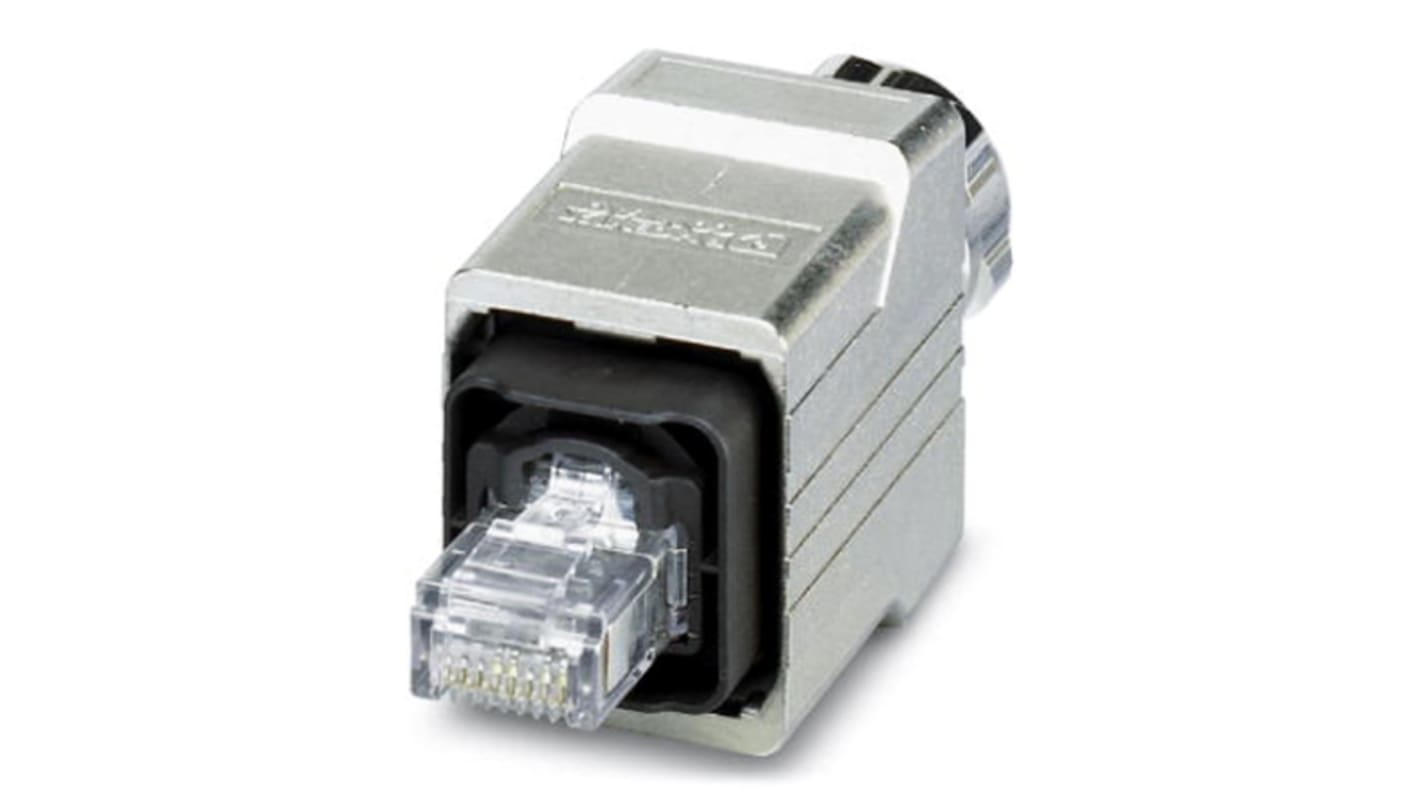Phoenix Contact QUICKON Series Male RJ45 Connector, Cable Mount, Cat5 Straight 4 -Way