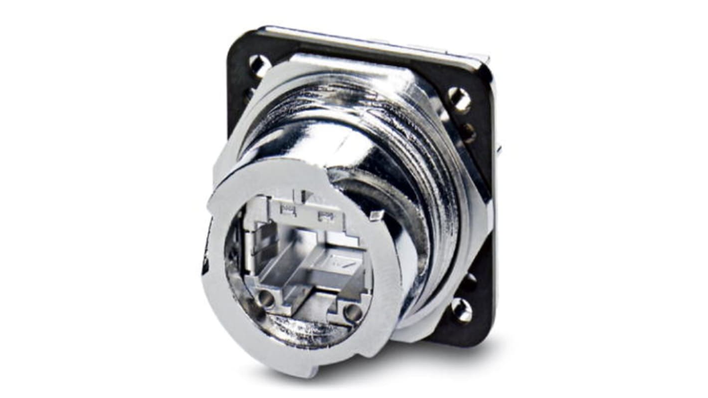 Phoenix Contact, VS-V1-F-RJ45-MNNA-1-C-S-JI-S Panel Mounting Frame for use with IP67 RJ45 Connector