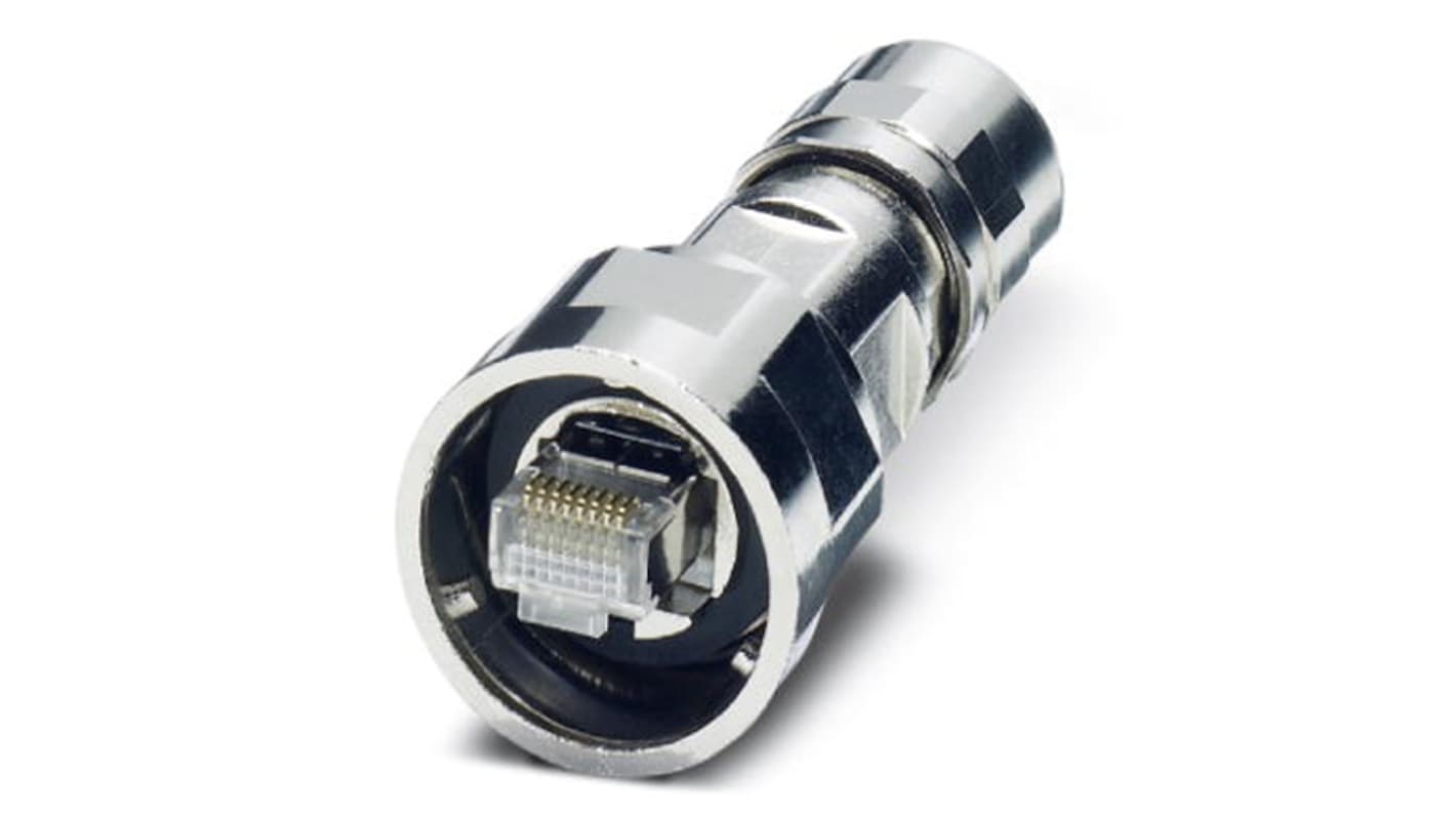 Phoenix Contact VS-V1 Series Male RJ45 Connector, Cable Mount, Cat5 Straight 8 -Way