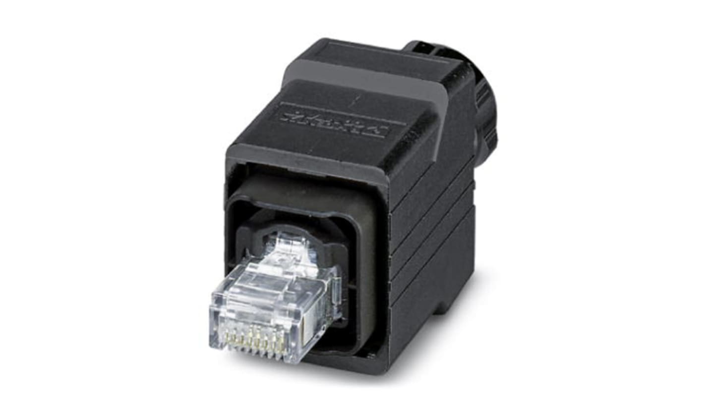 Phoenix Contact QUICKON Series Male RJ45 Connector, Cable Mount, Cat5 Straight 8 -Way