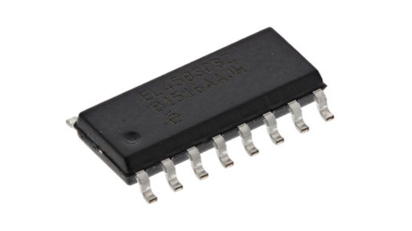 Renesas Electronics DG408DYZ Multiplexer Single 8:1 9 V, 12 V, 15 V, 18 V, 24 V, 28 V, 16-Pin SOIC