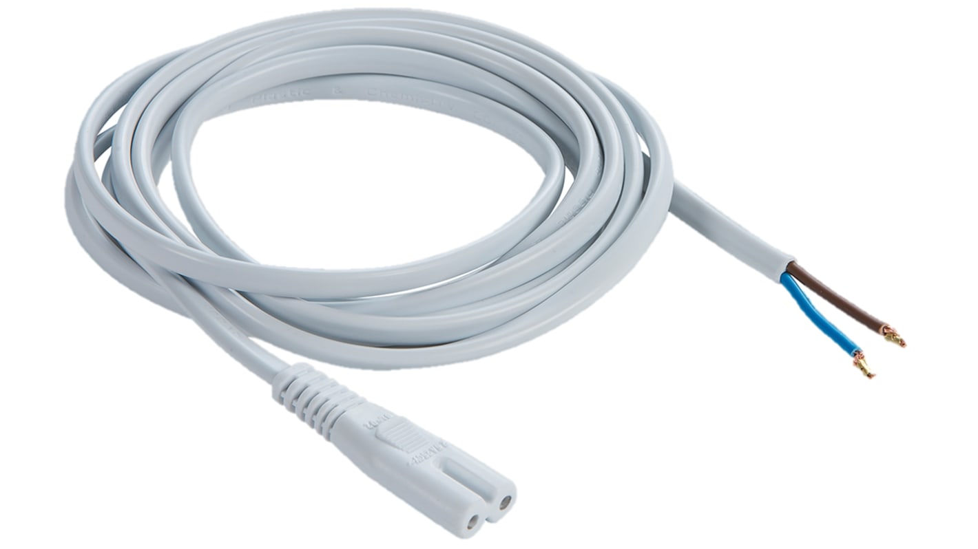 Knightsbridge UCP200 Power Supply LED Cable for LED Under Cabinet Fitting, 2m