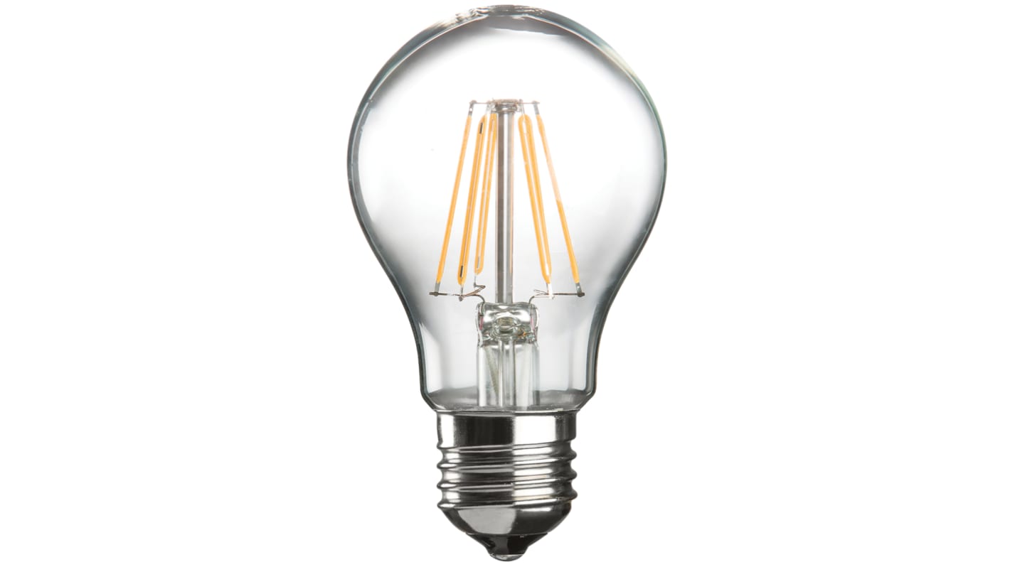 Knightsbridge E27 LED GLS Bulb 6 W(55W), 2700K, Warm White, GLS shape