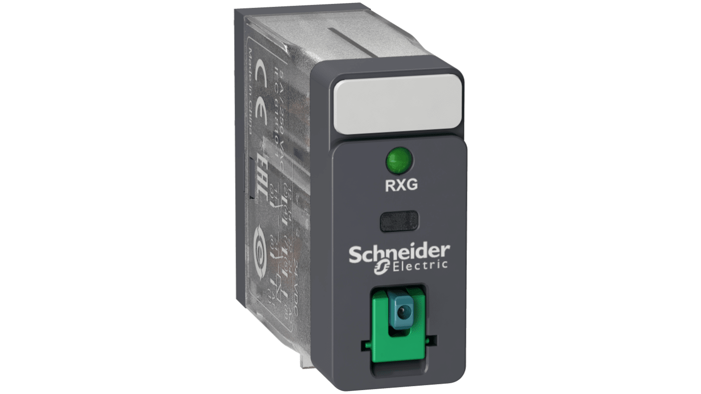 Schneider Electric Plug In Power Relay, 48V dc Coil, DPST-C/O