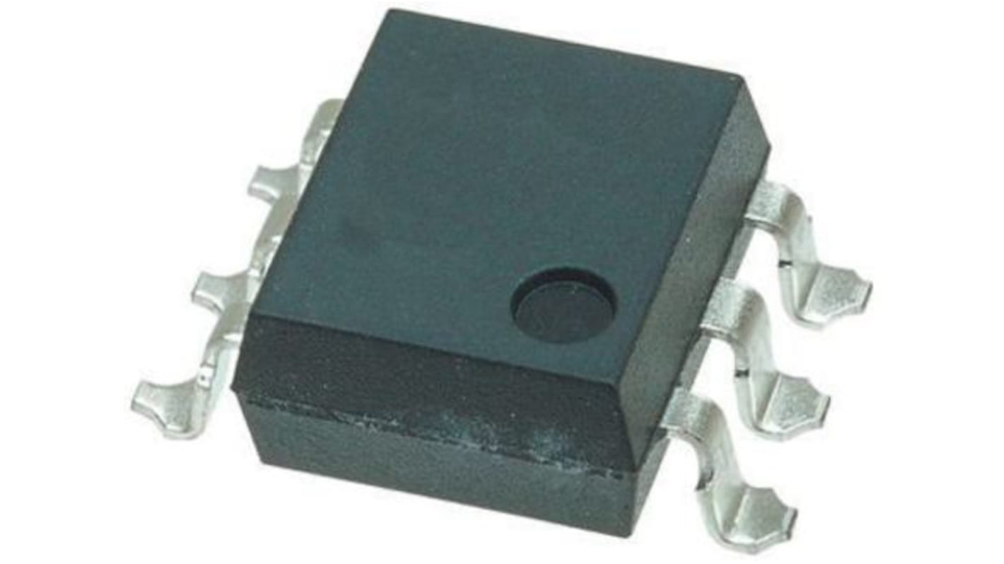 Broadcom, 4N25-300E DC Input Transistor Output Optocoupler, Surface Mount, 6-Pin PDIP