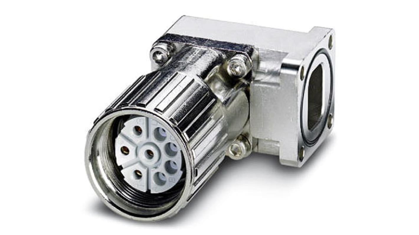 Phoenix Contact Circular Connector, 5 + PE Contacts, Panel Mount, M23 Connector, Socket, Female, IP67, SF Series