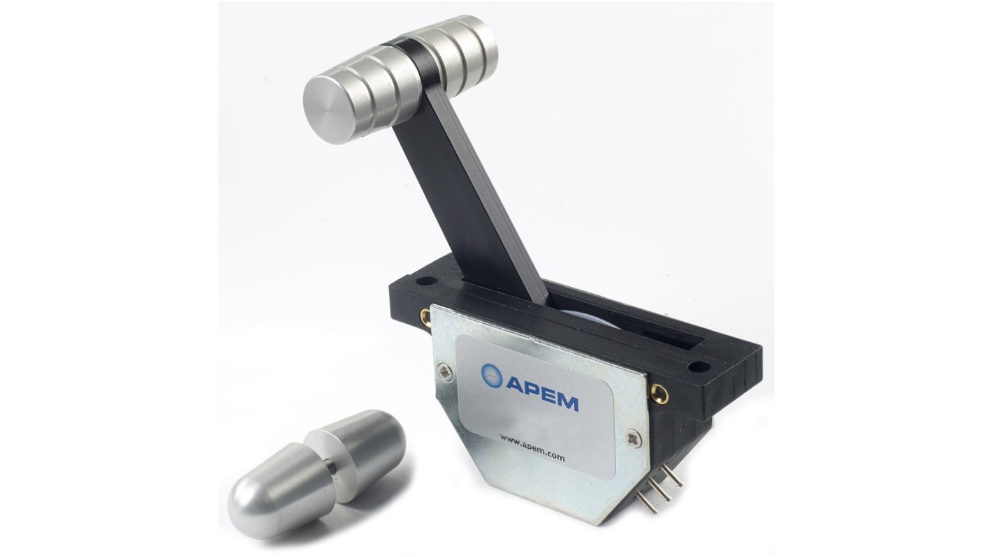 APEM 线性T-Bar Fader, 10kΩ, 5 mm轴径, 面板安装, 杠杆执行器, SN系列